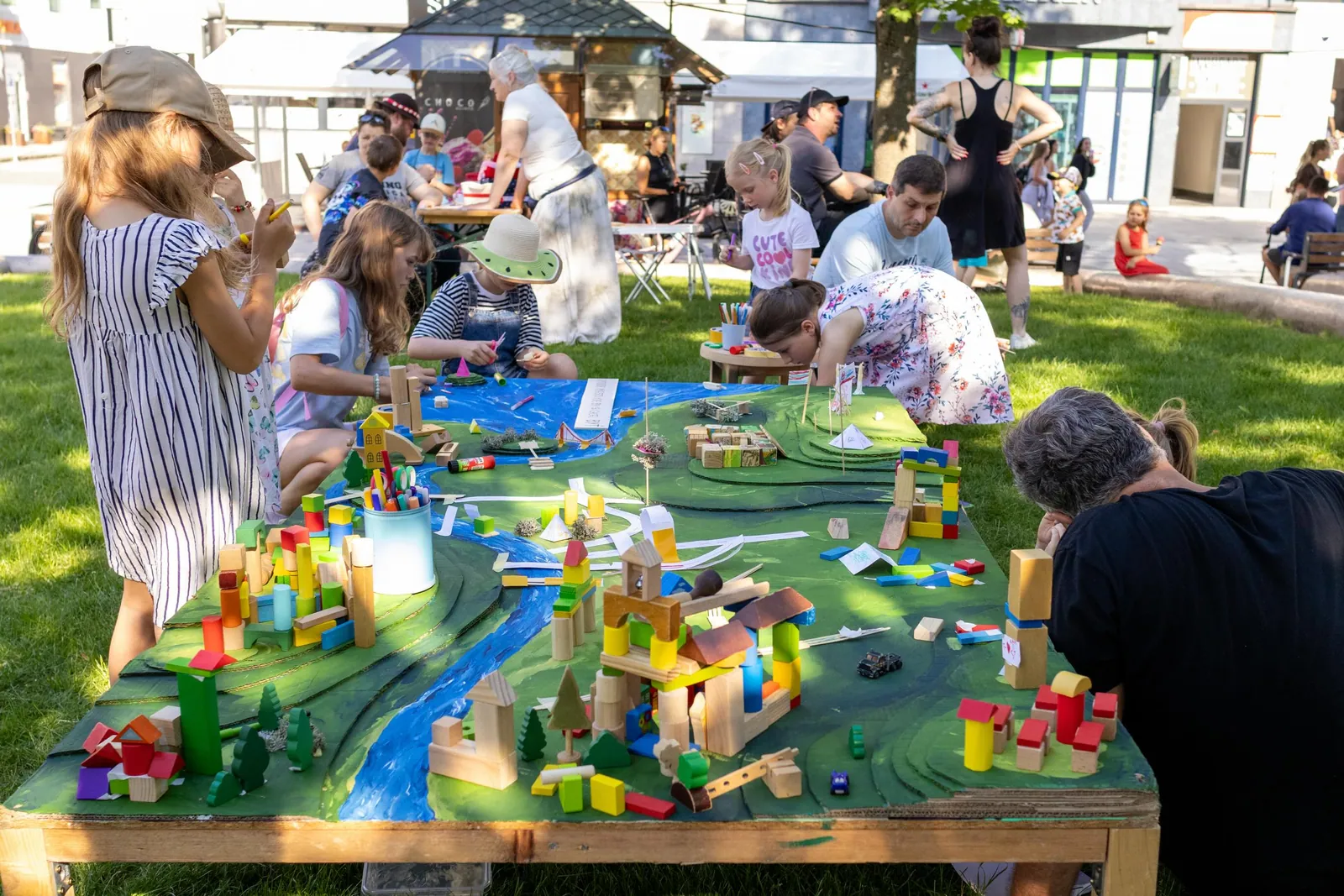 Deti tvoria na Festivale kreativity
