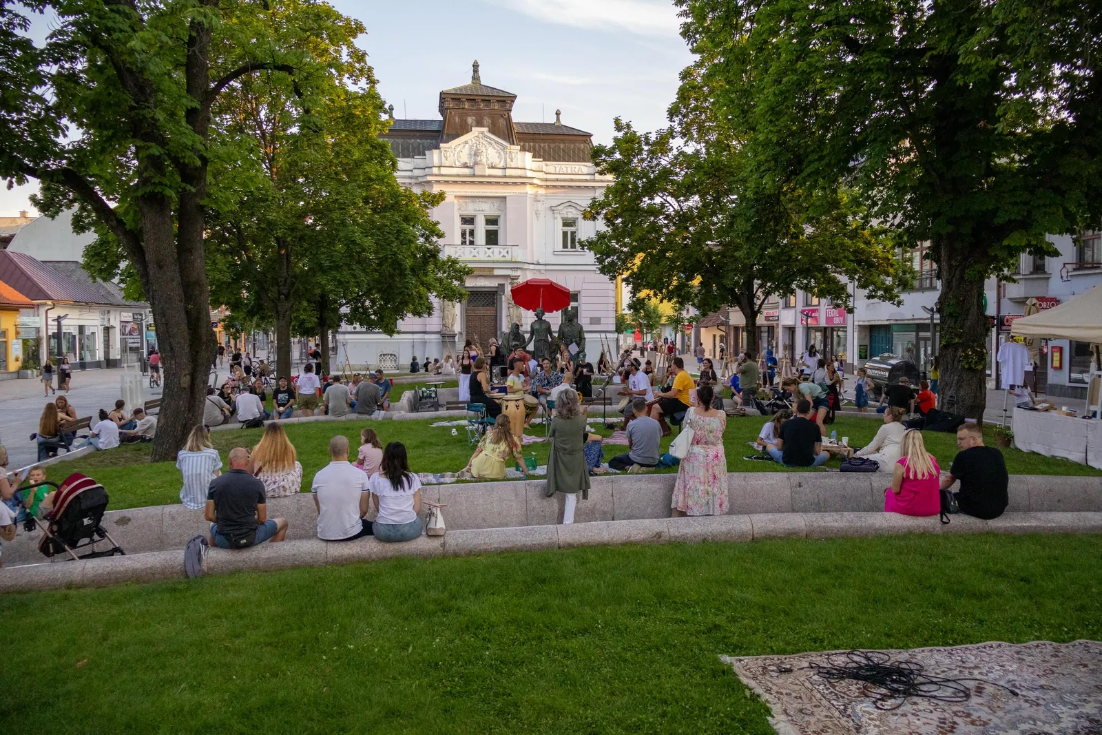 Festival kreativity na Divadelnom námestí v Martine