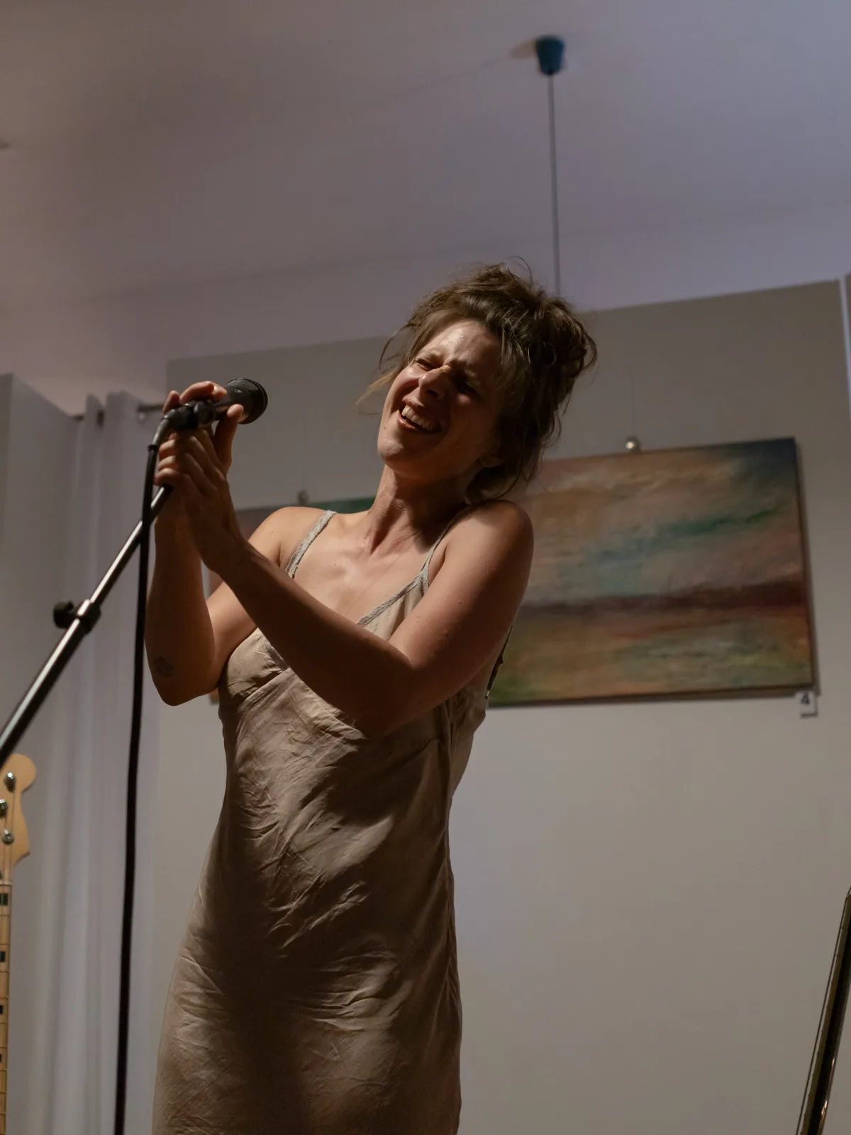 Koncert Sisy Feher v Art Gate Gallery