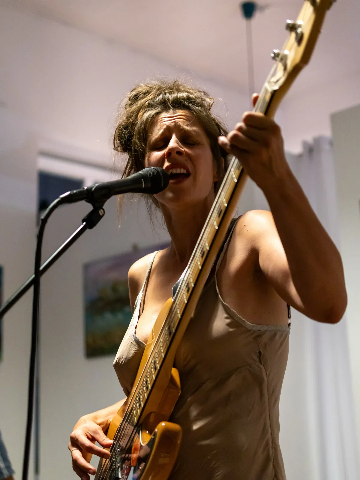 Koncert Sisy Feher v Art Gate Gallery